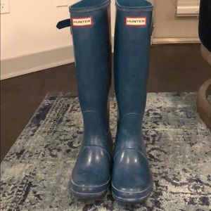 Hunter Rainboots Size 8